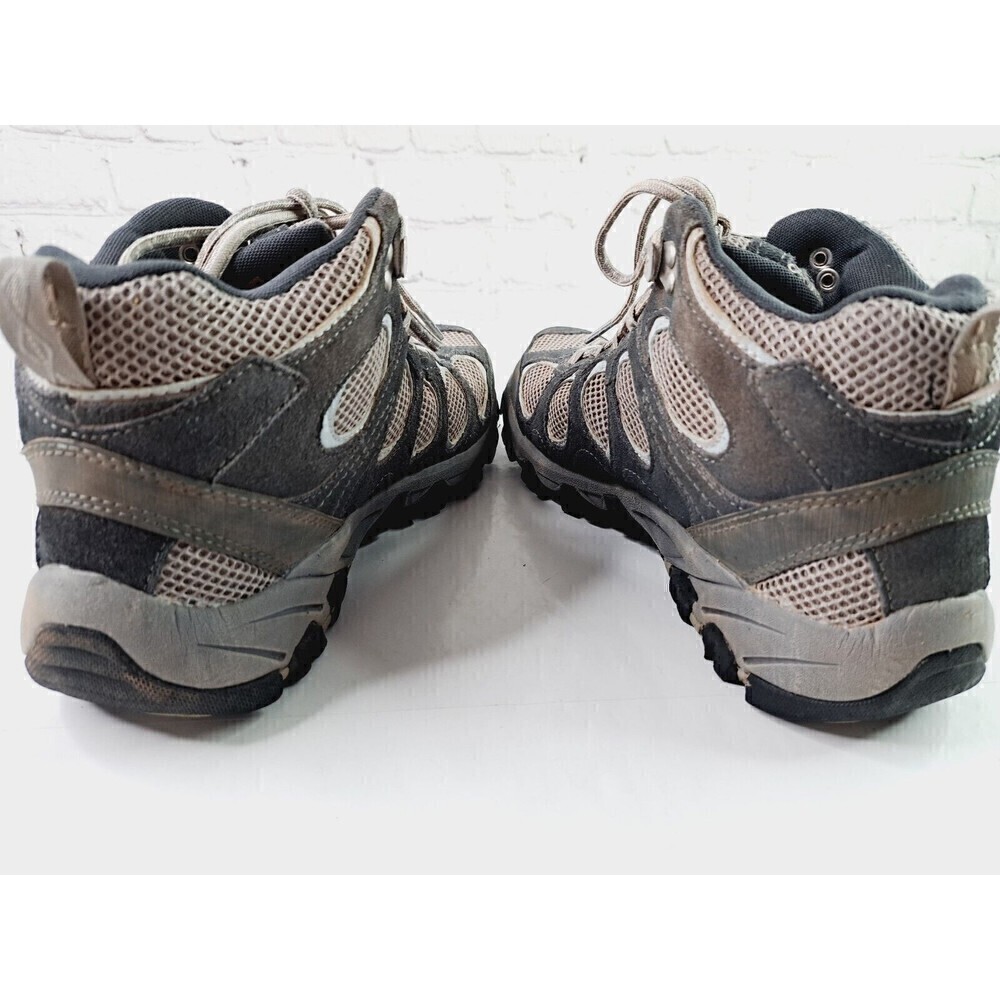 MERRELL Shoes Women's 9 Castle Rock Wild Dove High Hiking Sneakers Gray Leather - Picture 5 of 7